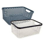 Plastic Storage Basket (30x22x12cm) 